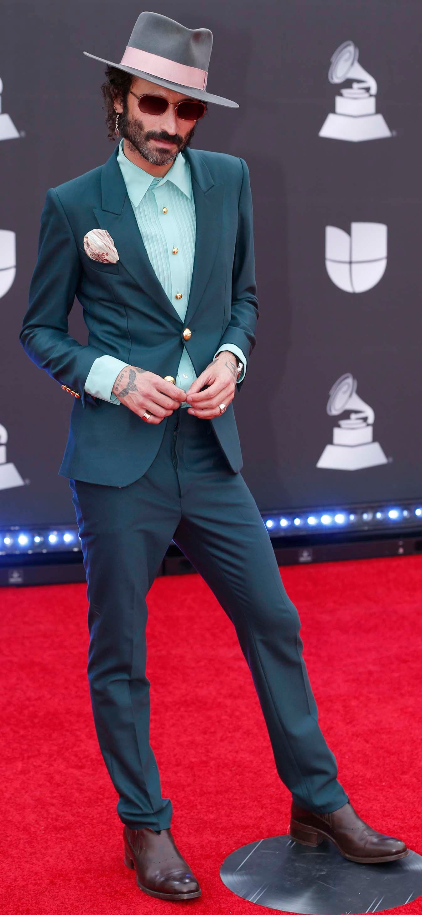 Leiva en los premios Grammy latinos 2019