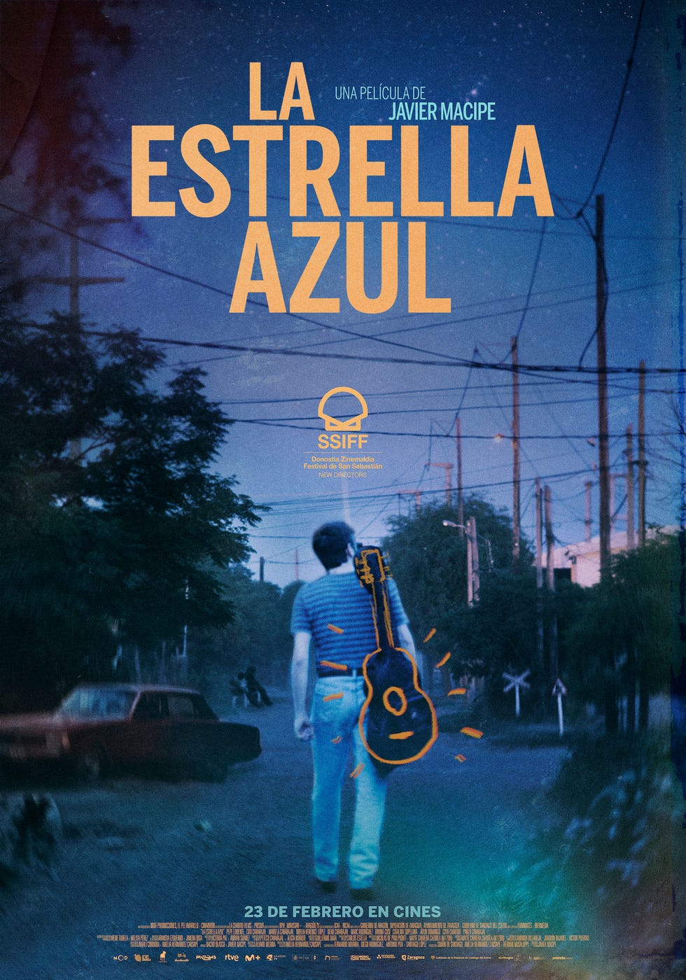 la estrella azul