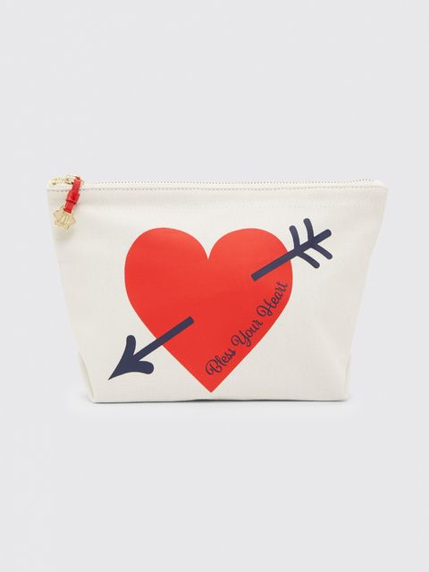 Red, Heart, Orange, Love, Heart, Font, Coin purse, Fashion accessory, Bag, Logo, 