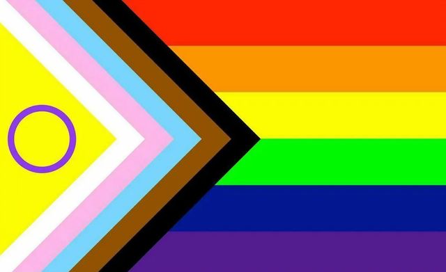 bandera lgbt intersexual