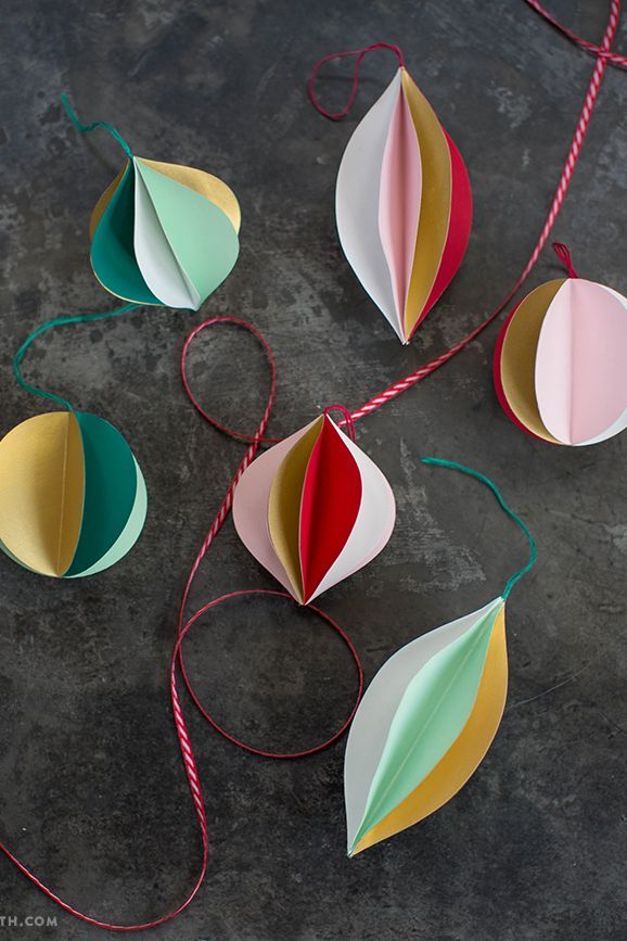 How to make a Christmas Paper Chain?, Easy Paper Crafts