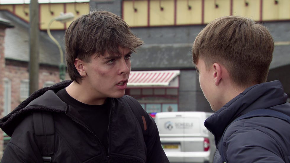 liam connor, mason radcliffe, coronation street