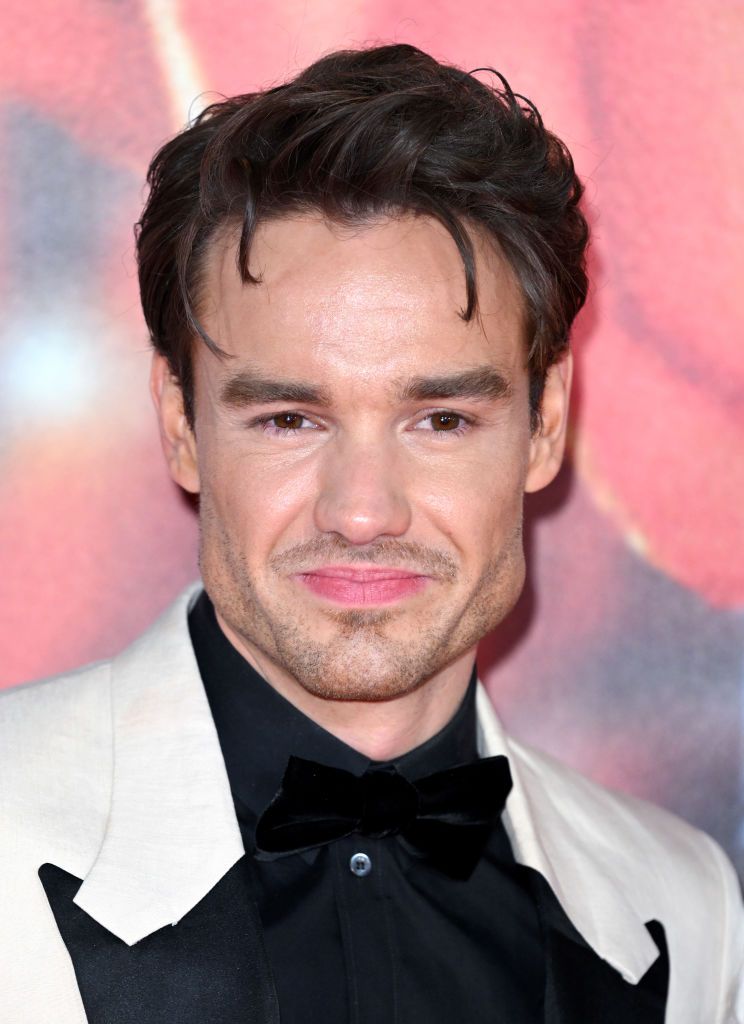 liam payne smiling at the camera at all of those voices uk premiere