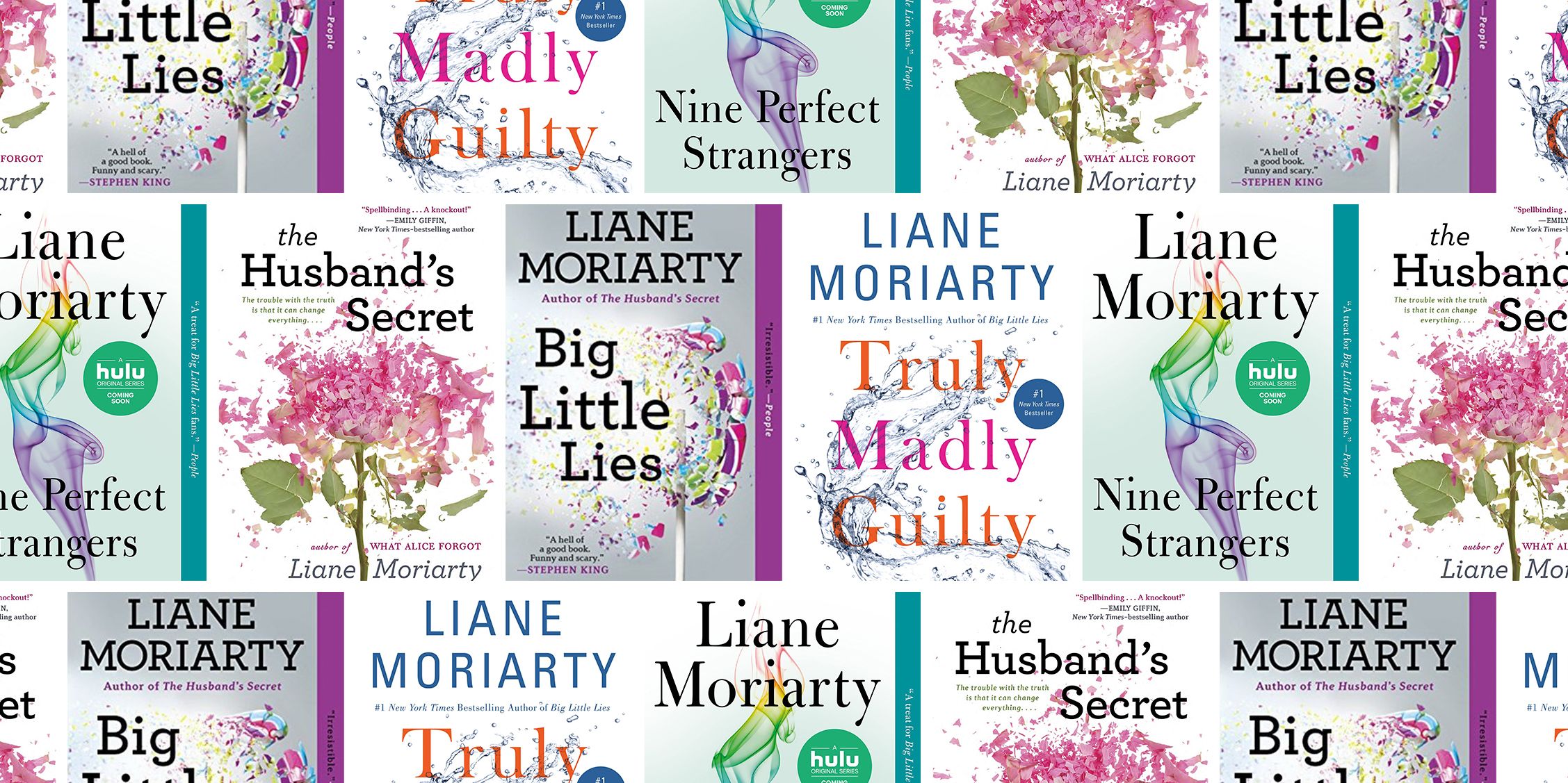 Books　Liane　Best　Books　Moriarty　Nine　Little　Like　Perfect　Big　Strangers　Lies
