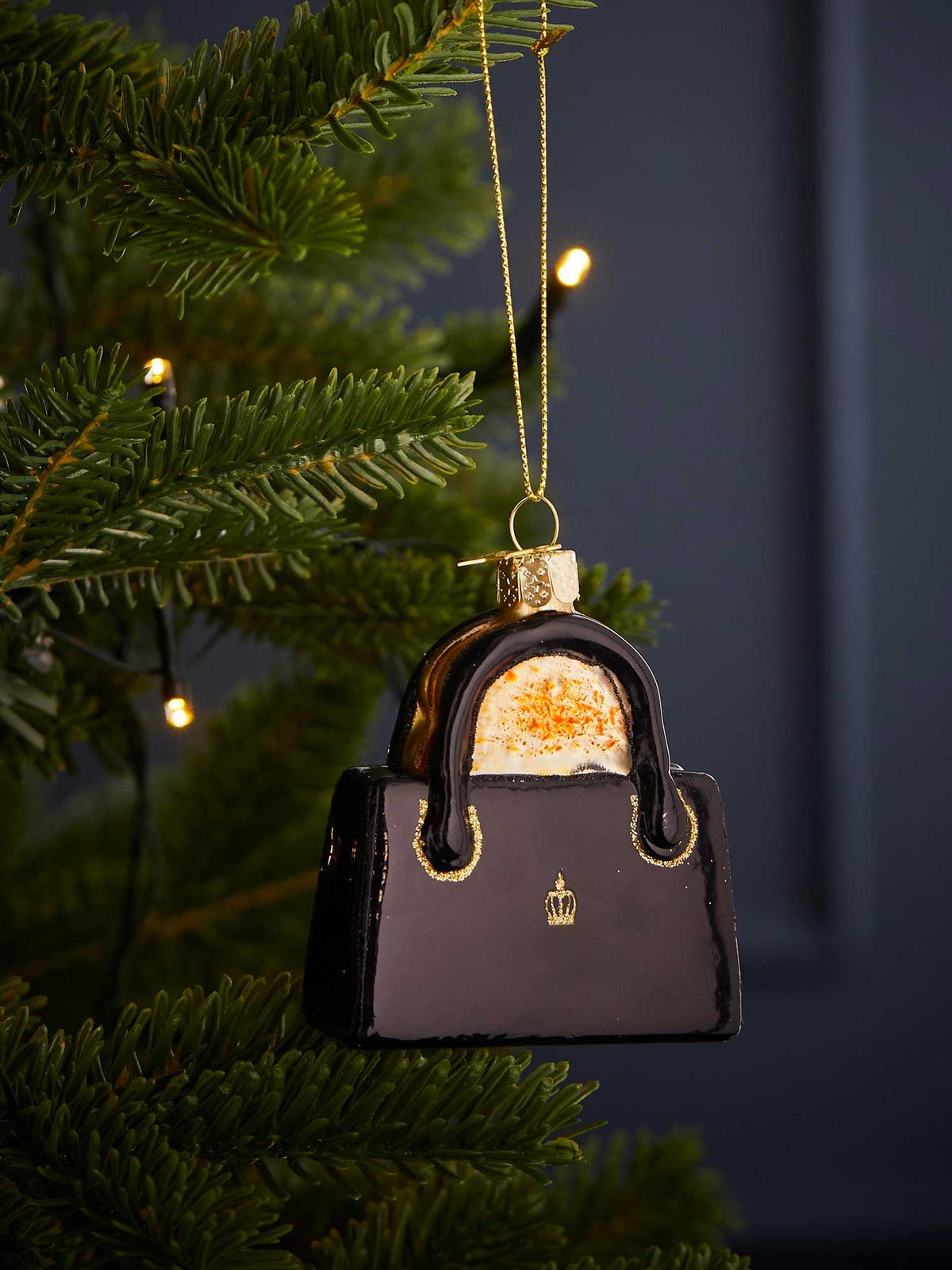 Christmas Handbag with Marmalade Sandwich Ornament