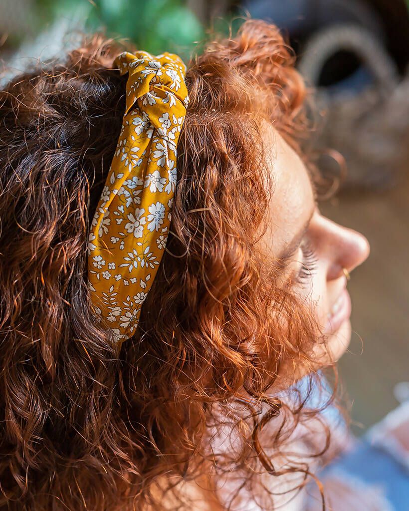 liberty classic knot headband capel g print