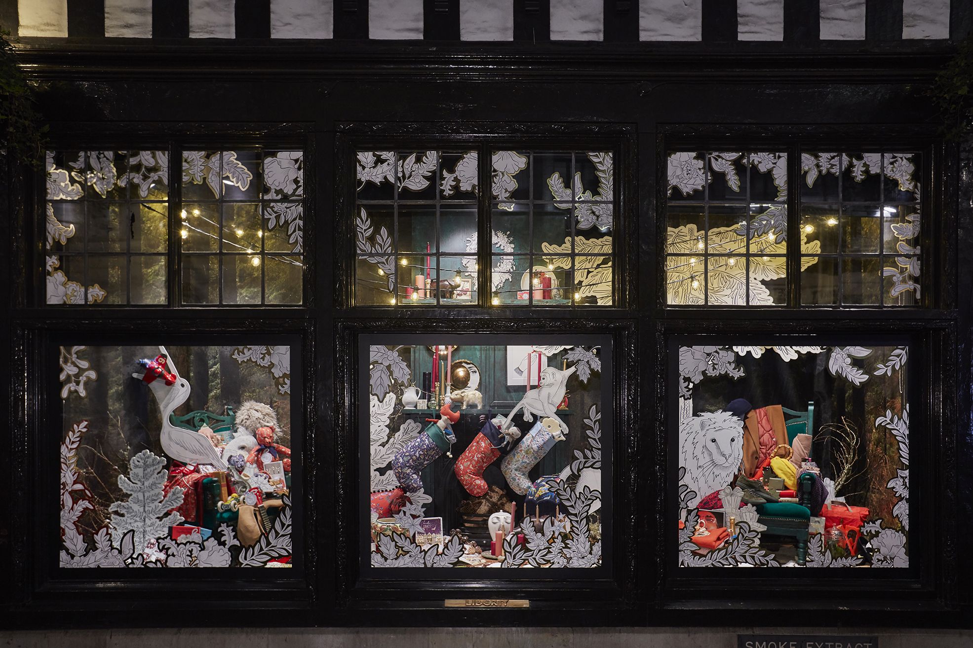 London Christmas window displays 2018