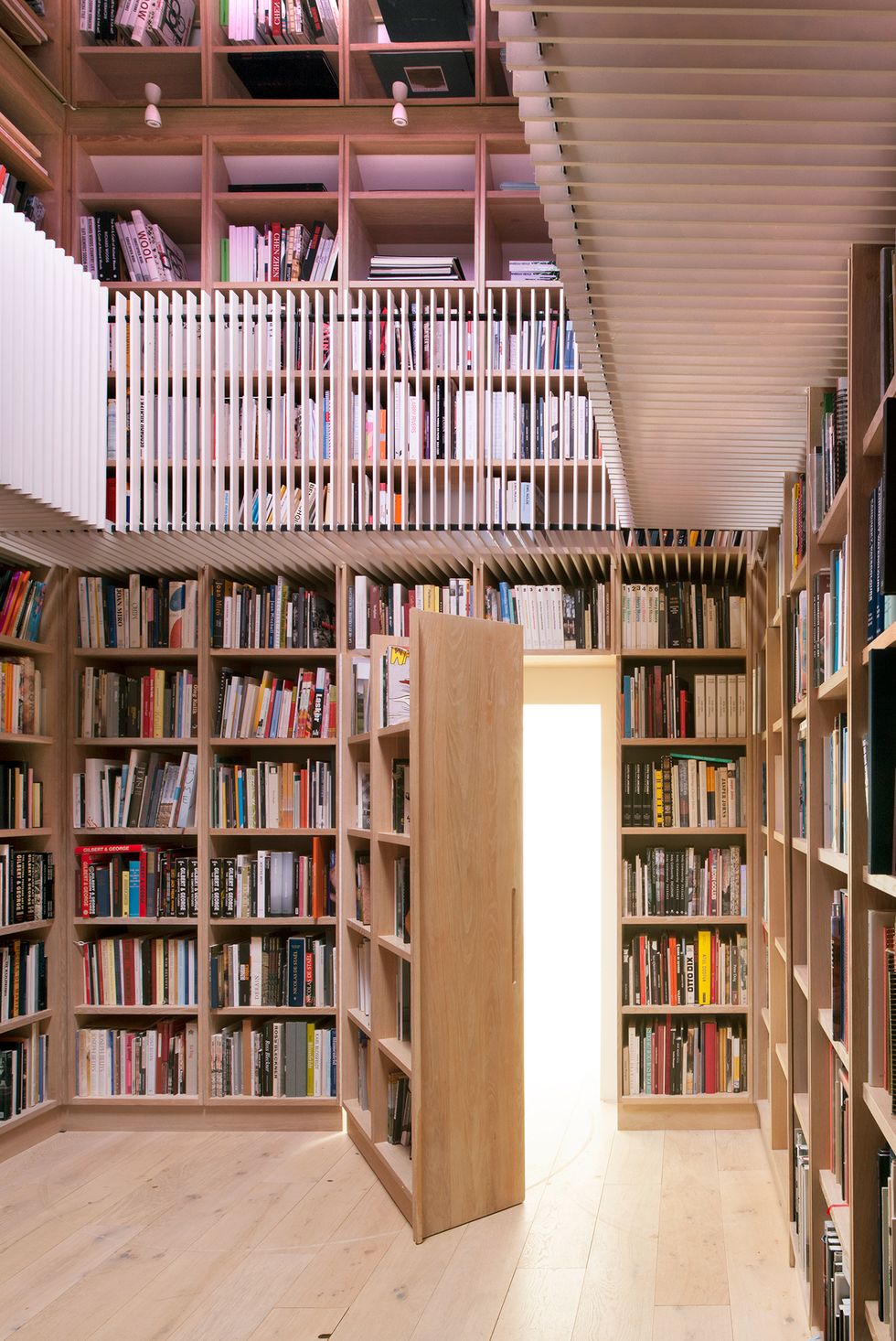 creative home library design ideas