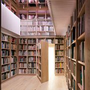 Bookcase, Shelving, Shelf, Library, Public library, Building, Furniture, Book, Architecture, Publication, 