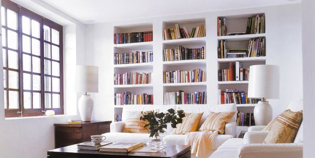 Ideas para decorar y ordenar las estanterías y librerías el salón