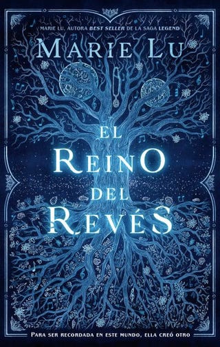 portada del libro "el reino del revés", de marie lu