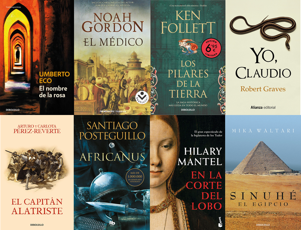 Best-seller' y novela histórica: 10 superventas recomendados para