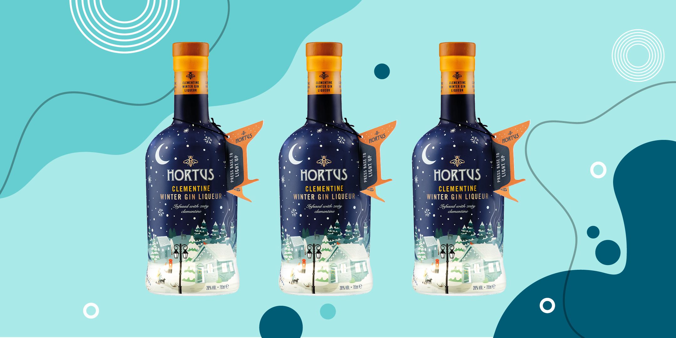 Launches Lidl Christmas A For Light-Up Gin