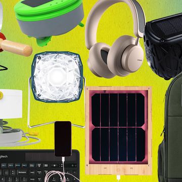 collection of solar powered gadgets