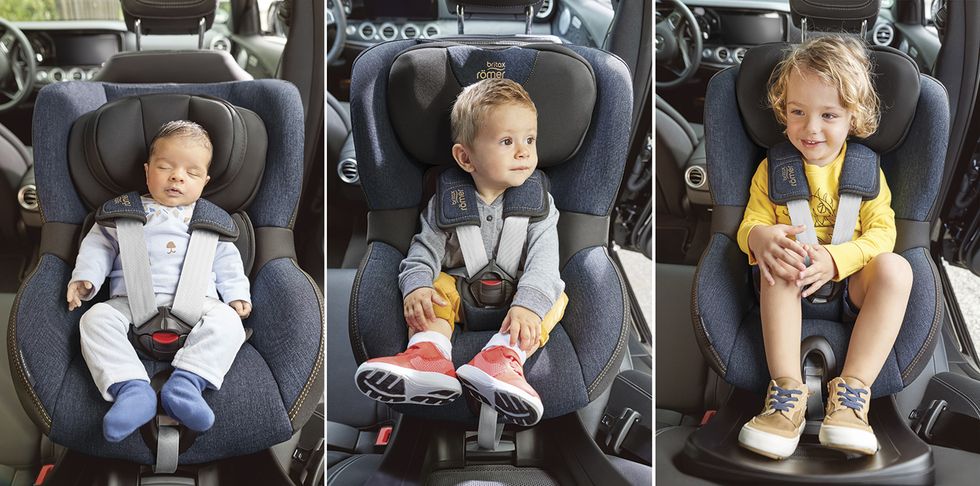Silla de Seguridad Para Carro Coche Bebes Porta Bebe Infant Car Seat Gray  NEW