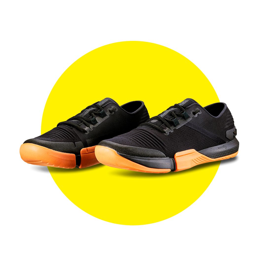 Footwear, Shoe, Yellow, Black, Orange, Sportswear, Product, Sneakers, Outdoor shoe, Athletic shoe, 