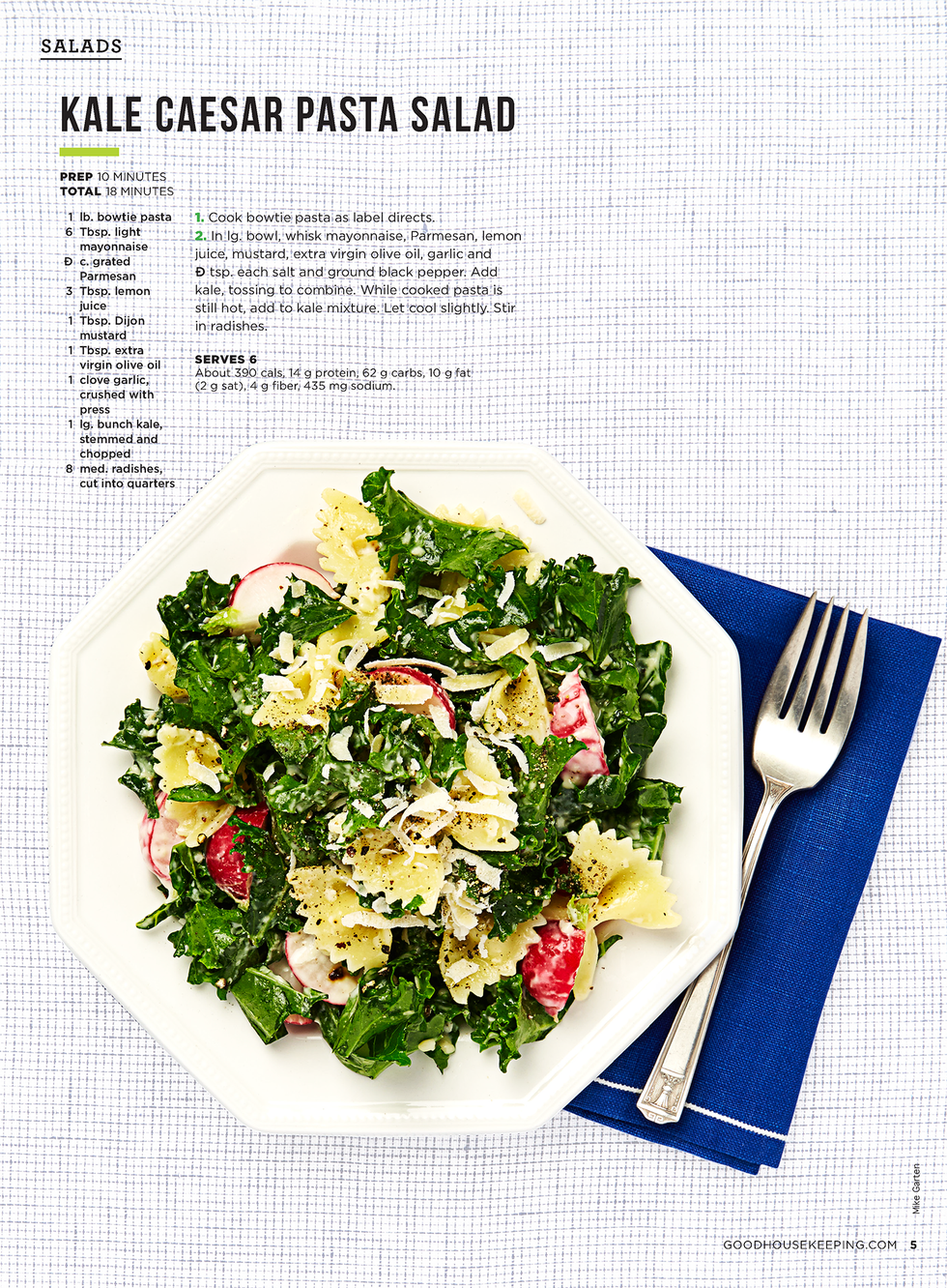 light and easy recipes kale caesar pasta salad