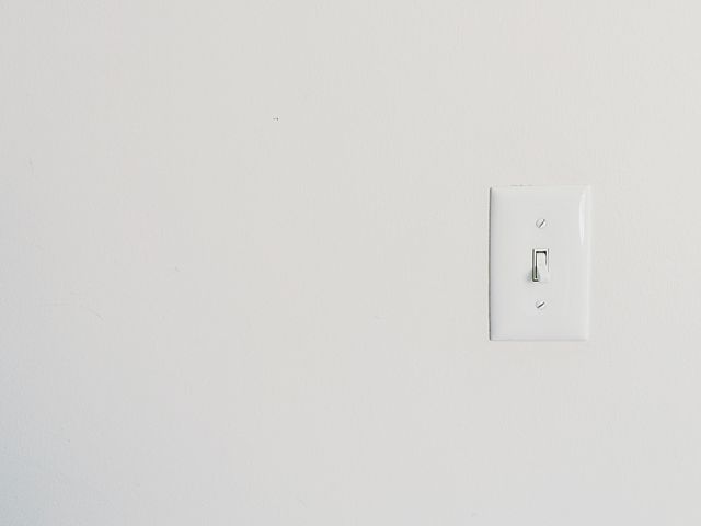 Light Switch On Wall