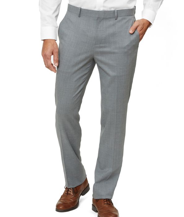 Plain Grey Dress Pant, Legal Attire