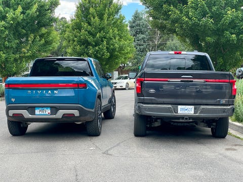 ford f150 lightning rivian r1t