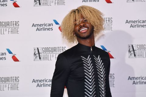 us rapper lil nas x attends the songwriters hall of fame 51st annual induction and awards gala in new york on june 16, 2022 photo by angela  weiss  afp photo by angela  weissafp via getty images