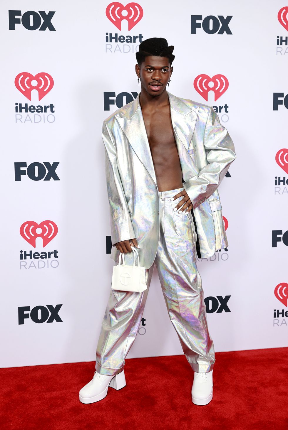 lil nas x at the 2021 iheartradio music awards