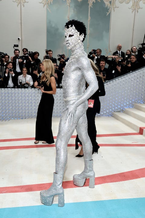 the 2023 met gala celebrating "karl lagerfeld a line of beauty" arrivals