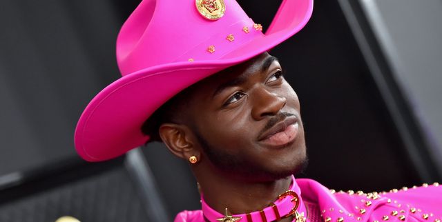 Lil Nas X wearing Purple Brand monogram jeans 🤍 📲 More Lil Nas outfits in  @whatsonthestar app (link in bio)