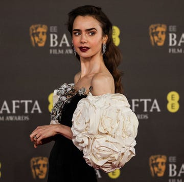 lily collins bafta 2024