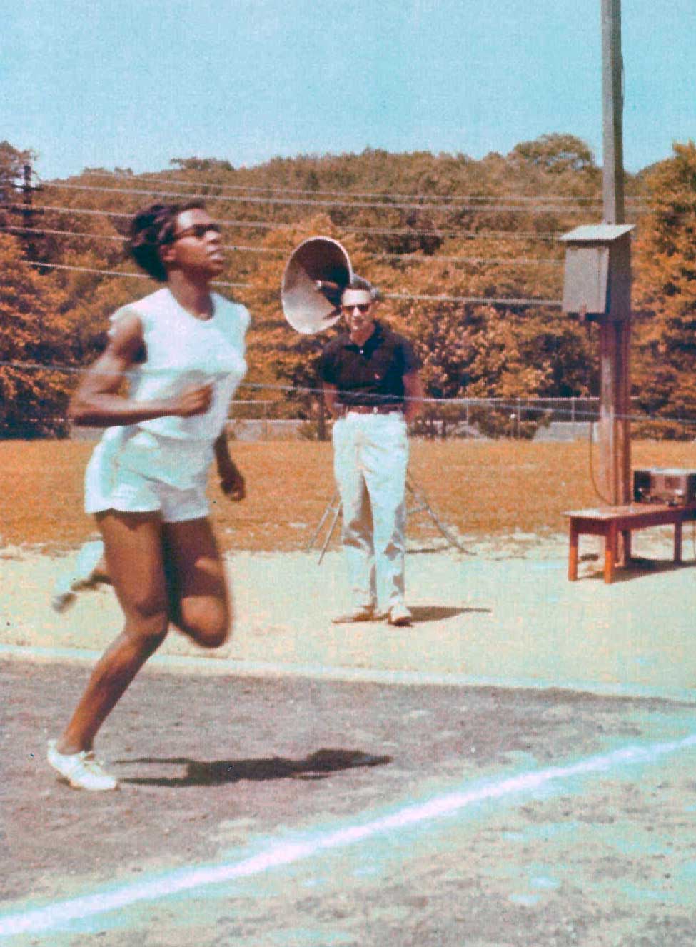 lillian greene chamberlain competes in 1962