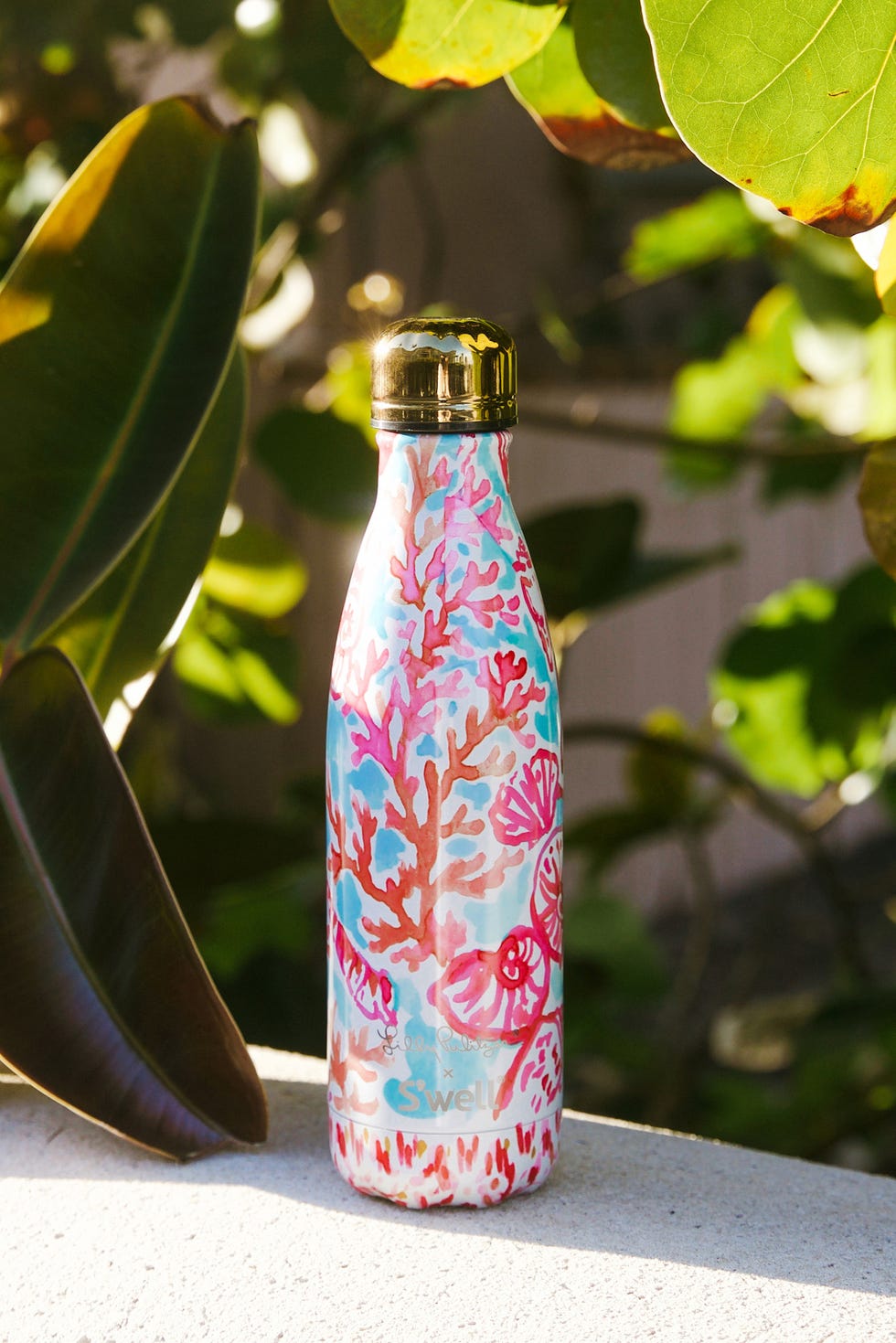 Lilly Pulitzer monogram on a Camelbak water bottle  Preppy