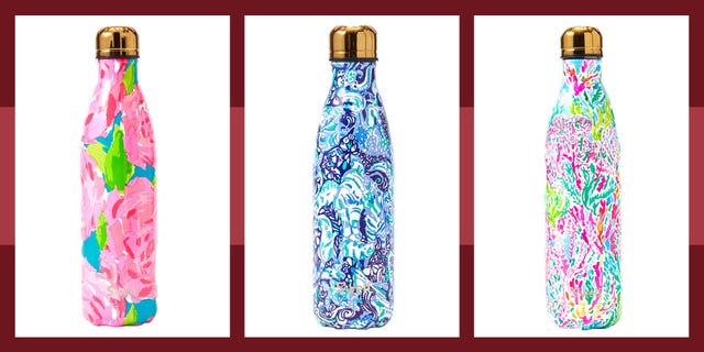 Lilly Pulitzer Via Flora Slim Water Bottle