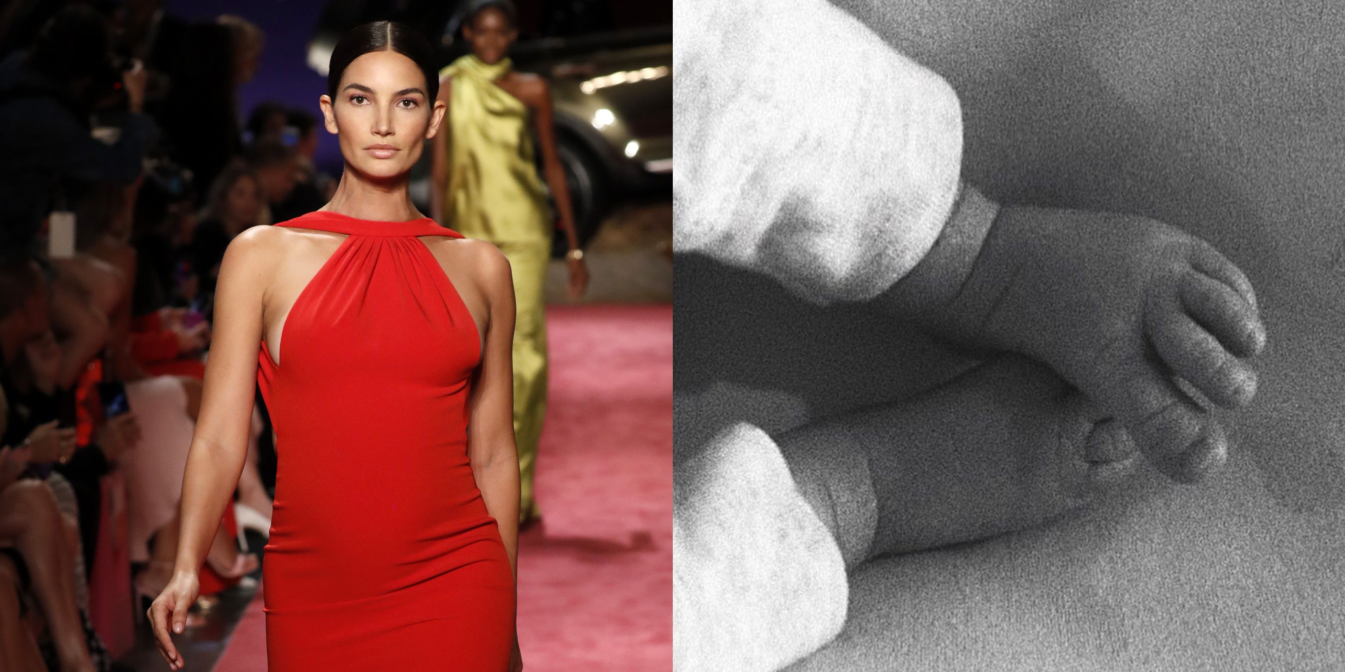Lily Aldridge Gives Birth to Baby Boy & Shares First Photo of Him on  Instagram