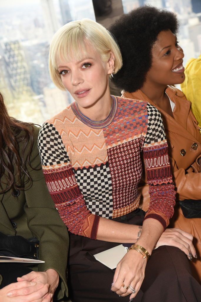 Lily Allen In The Front Row At Ulla Johnson Fall 2023 Ready News Photo 1676376341 
