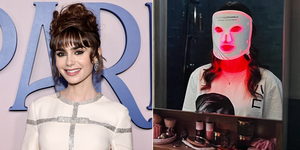 'I tried this Lily Collins-approved LED Mask'