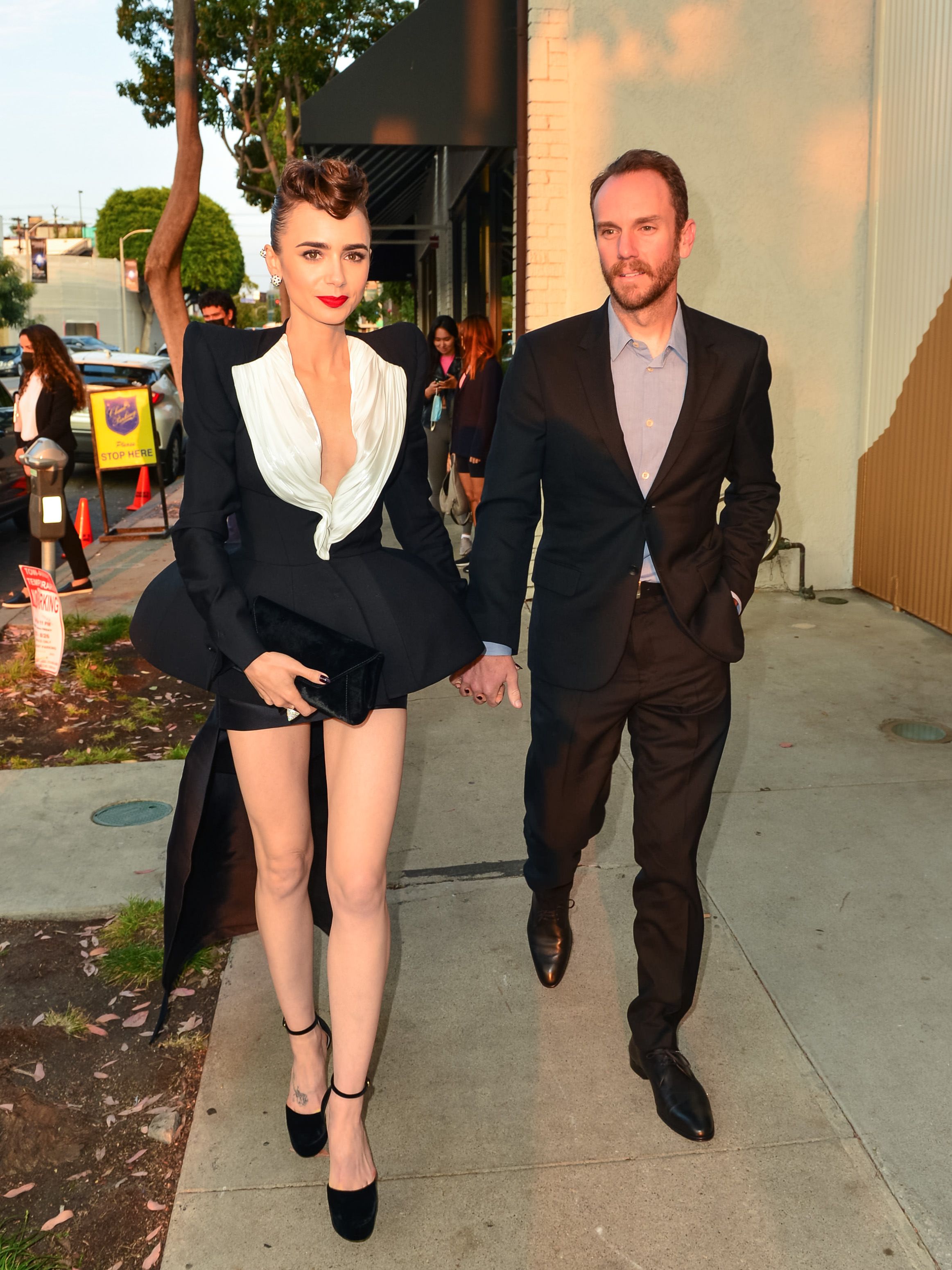 Lily Collins Clothes and Outfits, Page 10