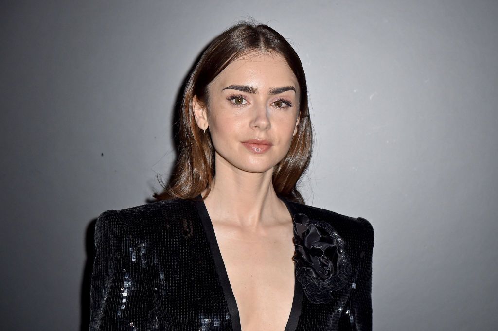 Lily Collins cuts a sophisticated figure at Chanel