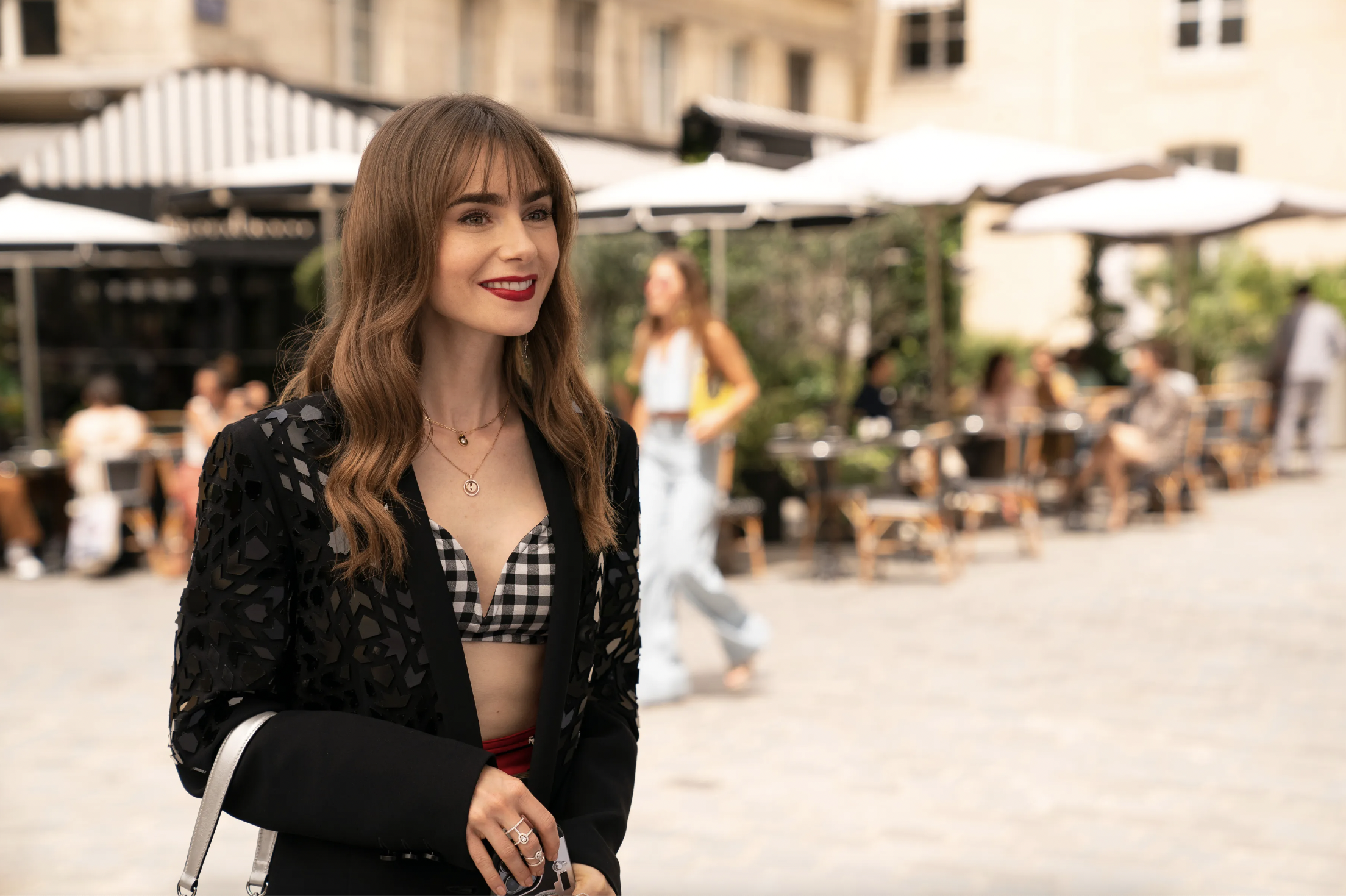 Lily Collins' new purse for Emily in Paris is set to be the season's  biggest trend