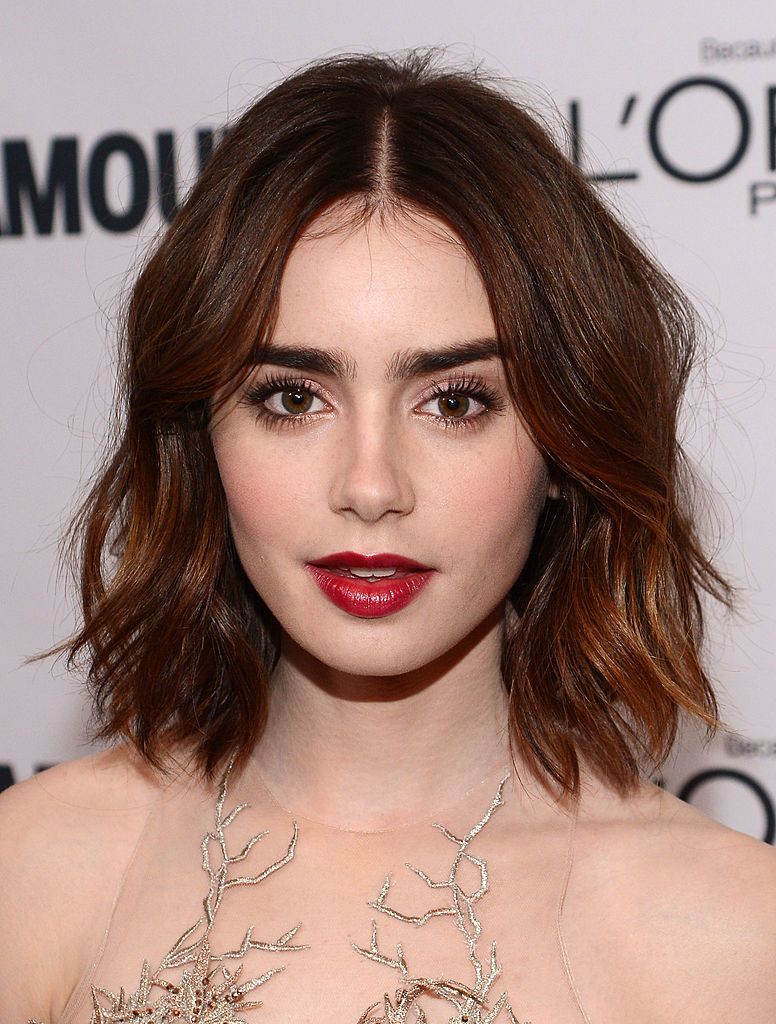 18 Middle Part Hairstyles To Wear This Season