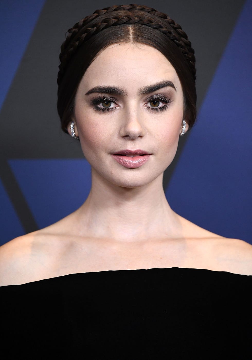 Lily Collins - Best Updos for Long Hair