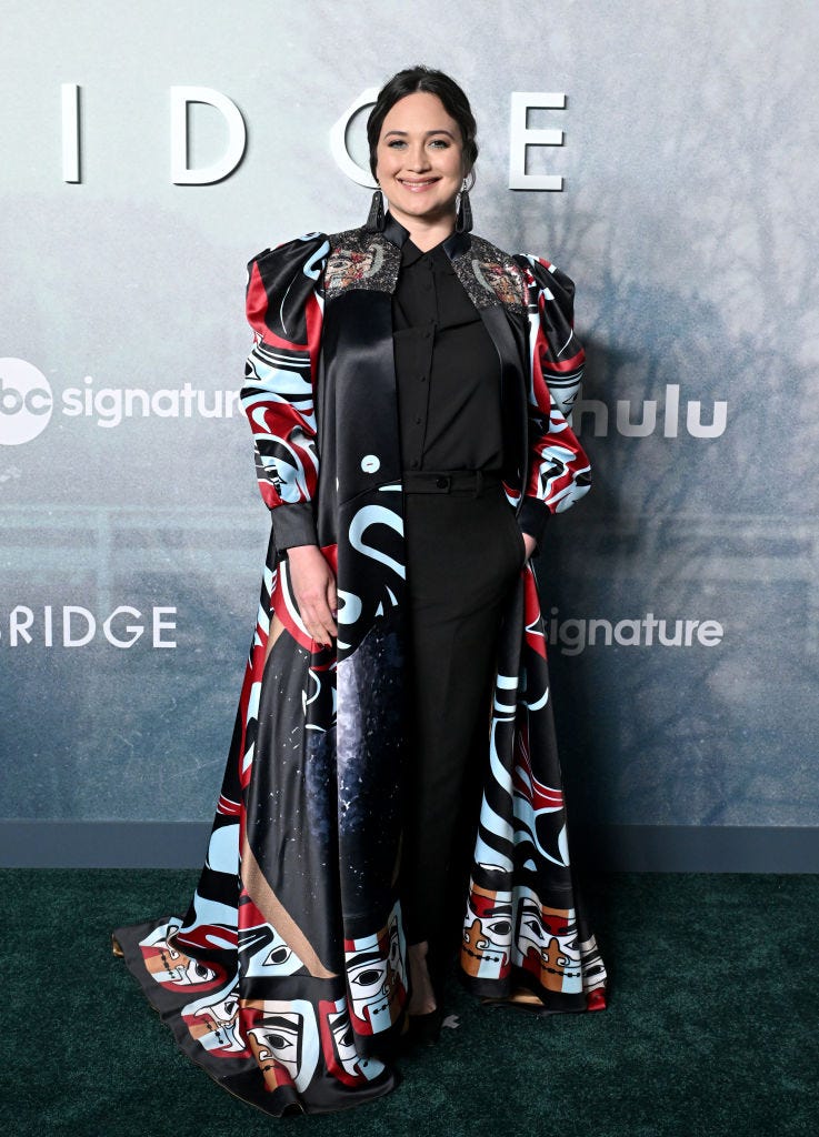 Lily Gladstone Wore an Eye-Popping Cape at the 