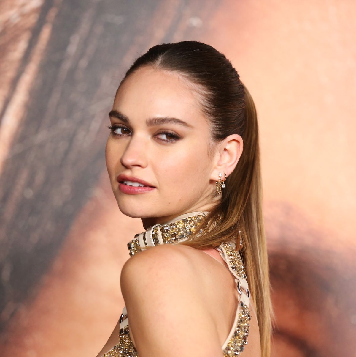 Lily James on the mood-boosting benefits of make-up