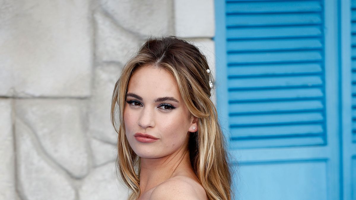 preview for Lily James Talks Celebrity Dates, Cinderella's Wardrobe And 'Yesterday'