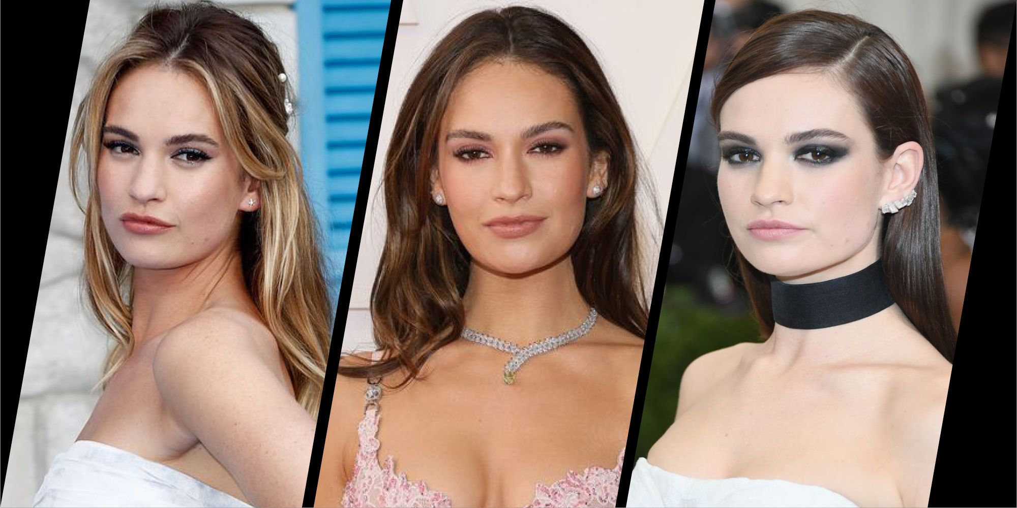 Lily James on the mood-boosting benefits of make-up