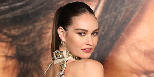 lily james versace