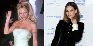 lily james has been cast to play pamela anderson in a new series and people are torn