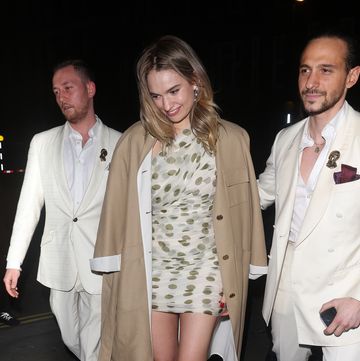 lily james enjoys 35th birthday party at apollo's muse private members club