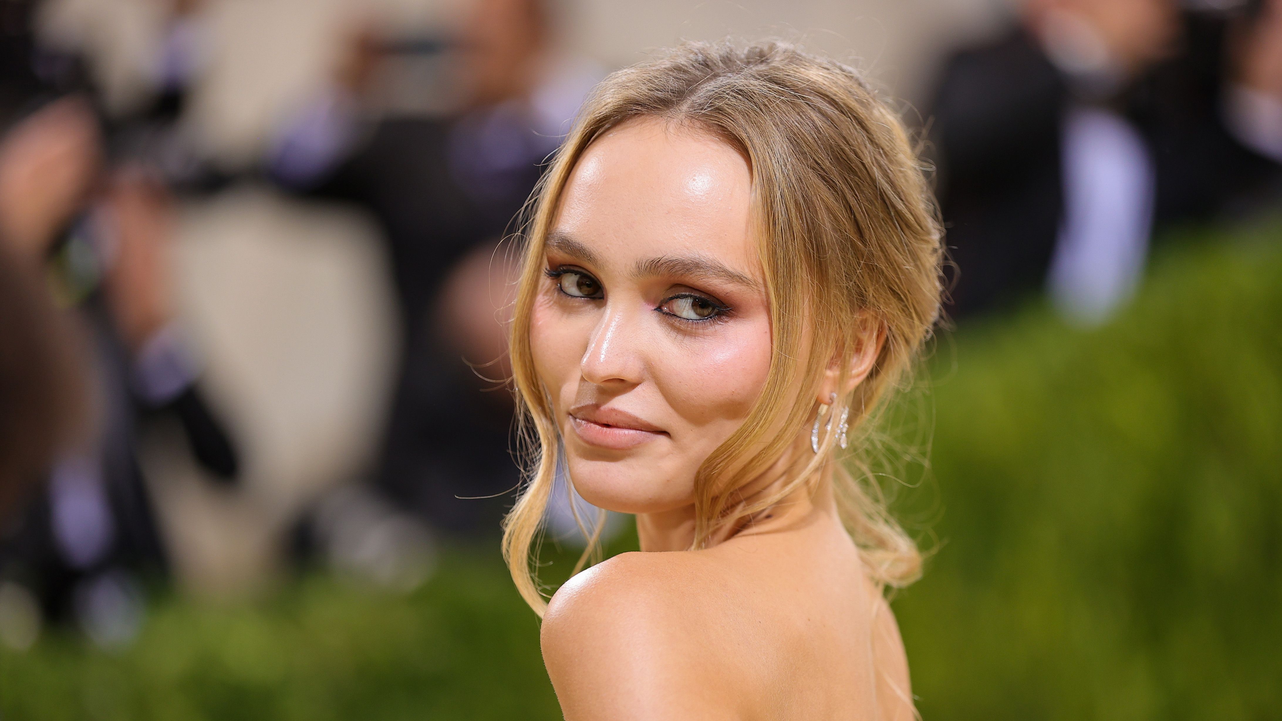 Lily-Rose Depp Is Pretty in Pink Chanel at Venice Film Festival