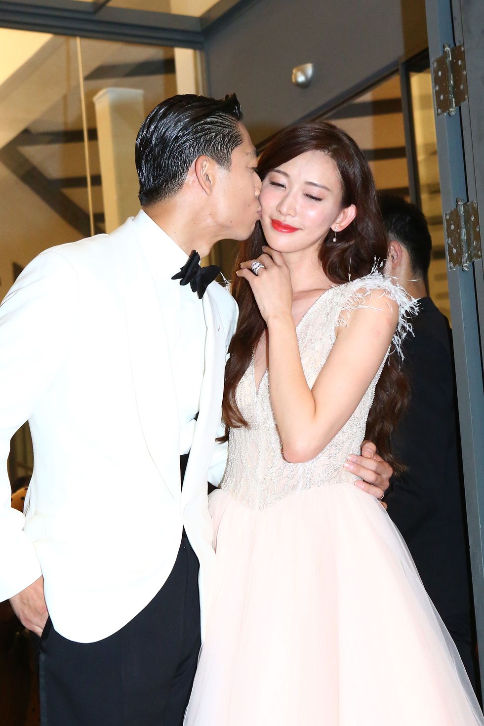 Lin Chi-ling and AKIRA held the wedding ceremony at Tainan Art Museum in Tainan,Taiwan,China on 17 November, 2019