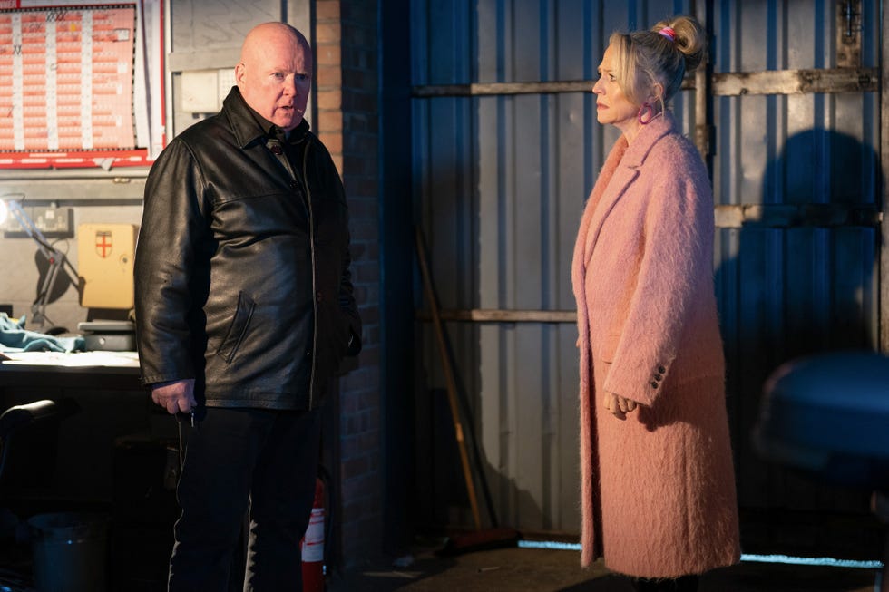 linda carter and phil mitchell, eastenders